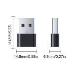 USB C to USB Adapter 2-Pack