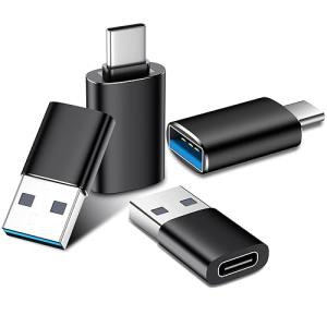 4-Pack USB-C to USB Adapter Set