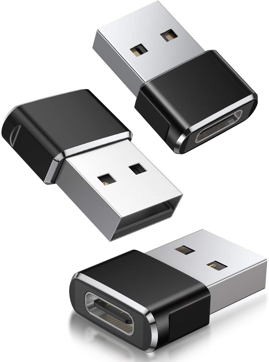 2-Pack USB-C to USB-A Adapter