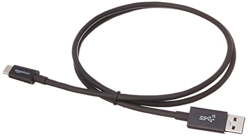 3ft Black USB-C to USB-A Charging Cable