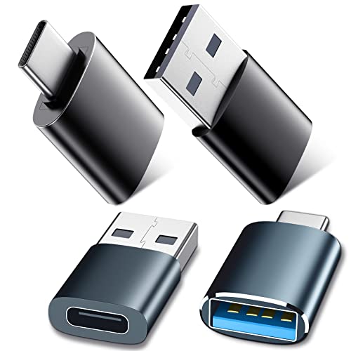 Spidercase USB-C Adapter 4-Pack with Fast Charging
