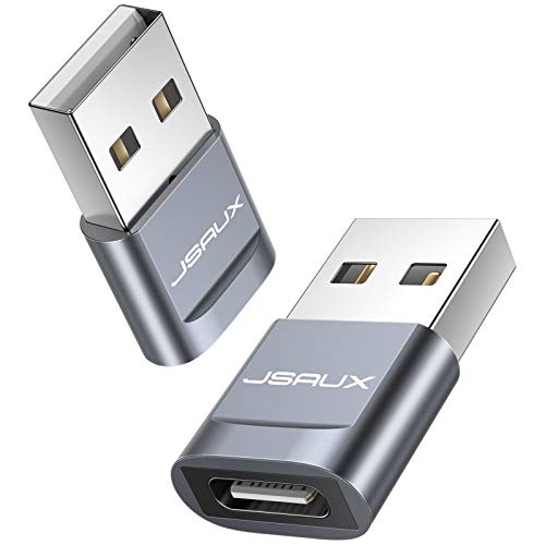 JSAUX USB C to USB Converter [2-Pack]