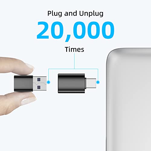 Spidercase USB-C Adapter 4-Pack with Fast Charging