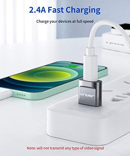 JSAUX USB C to USB Converter [2-Pack]