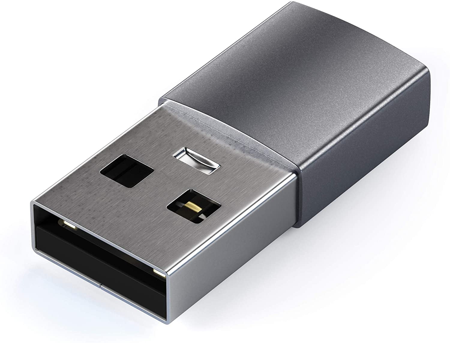 Type-A to Type-C Adapter Converter (Gray)