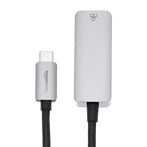 USB-C to Ethernet Adapter by Amazon Basics