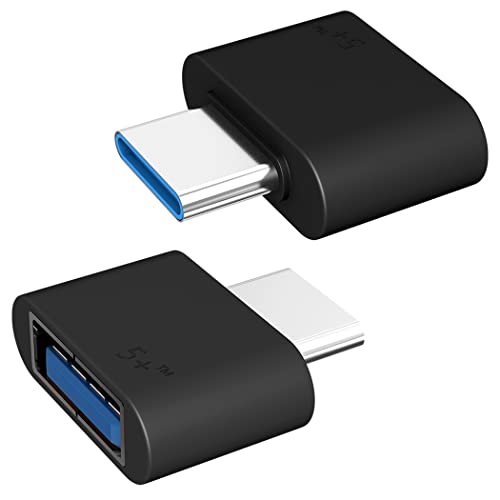 USB-C Male to USB Female Adapter - 2 Pack