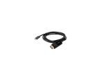 VisionTek 2M USB-C to DisplayPort 1.4 Cable