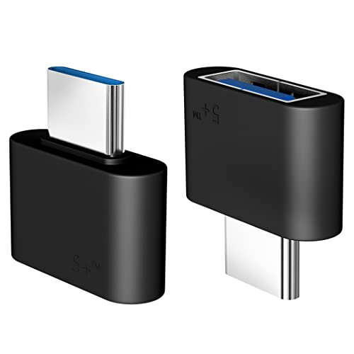 USB-C Male to USB Female Adapter - 2 Pack