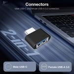2-Pack USB-C to USB Adapter for MacBook & iPad
