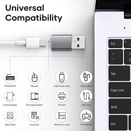 USB-C Adapter Set for iPhone, Samsung, MacBook, and More