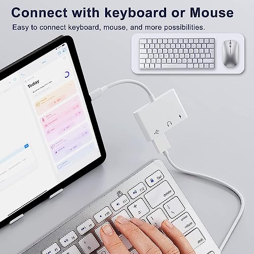 Triple function USB-C adapter with PD charging