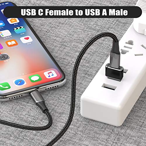 Basesailor USB-C to USB-A Adapter (3-Pack)