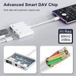 3-in-1 USB-C to 3.5mm Audio Adapter