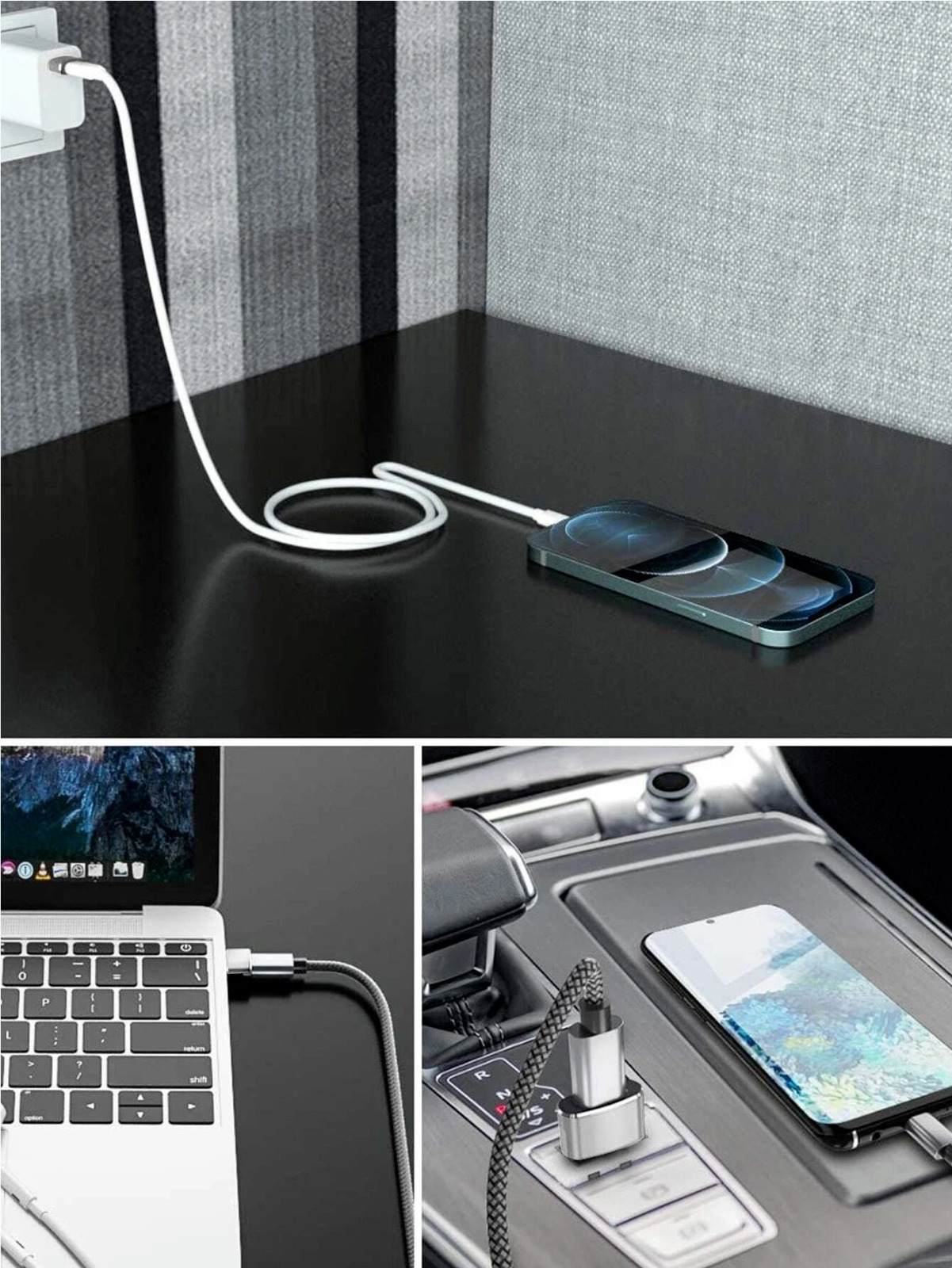 USB-C to USB Adapter for Charging Devices