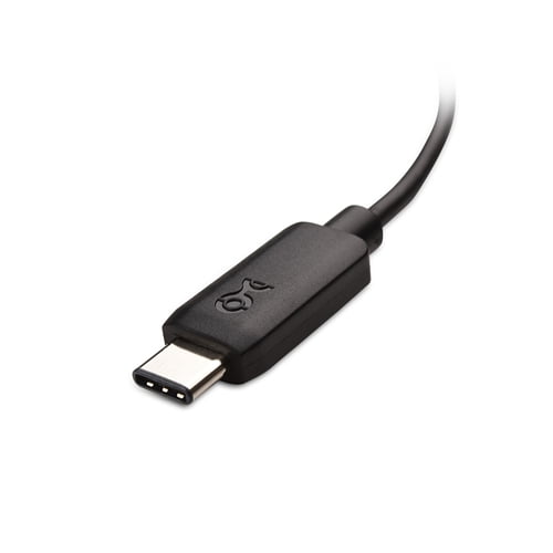 USB-C to USB-A Adapter, 6 Inches Black