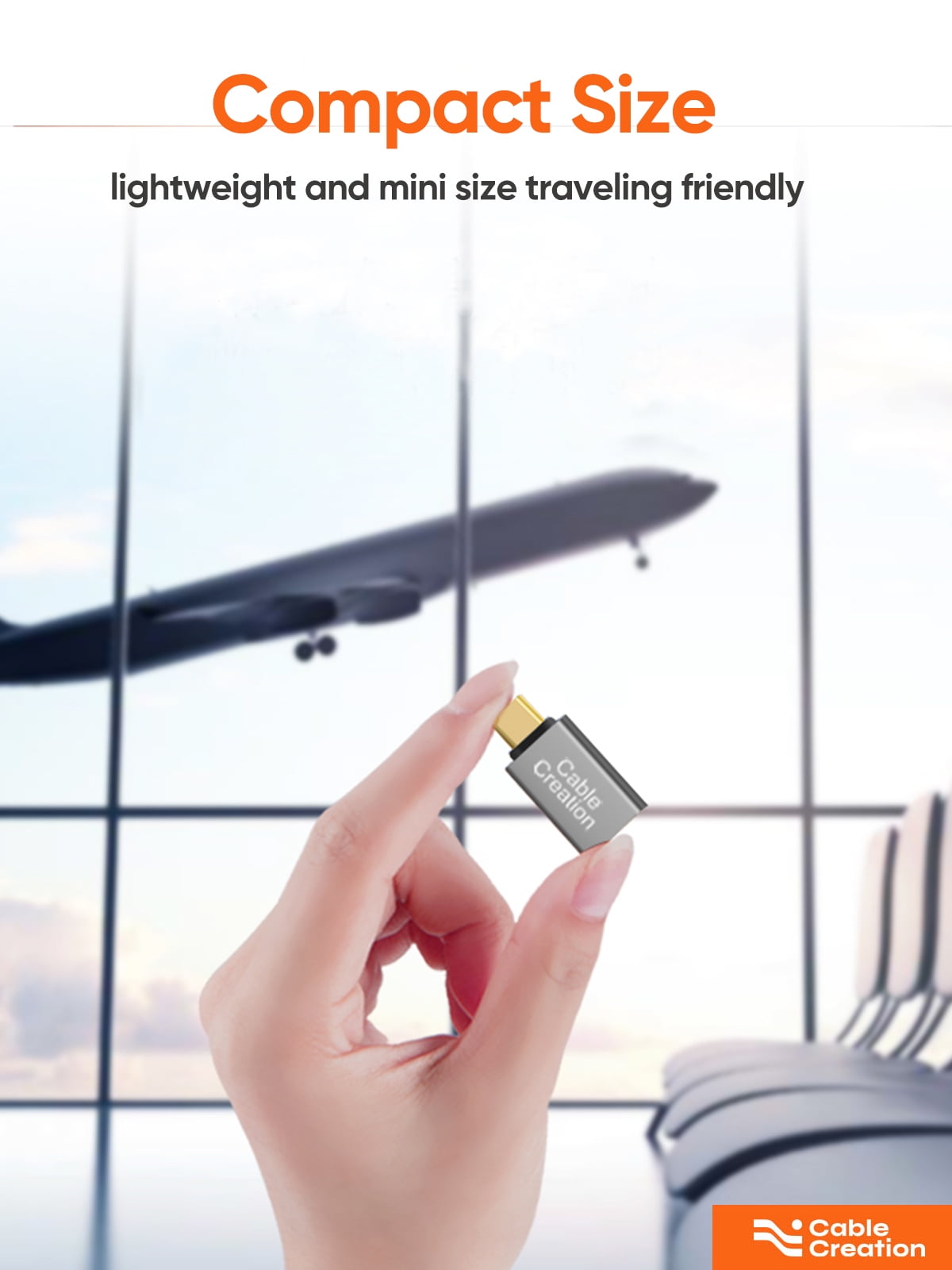 Portable USB-C to USB 3.0 Adapter