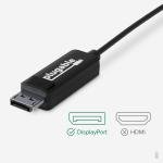 6ft USB-C to DisplayPort Cable - 4K 60Hz