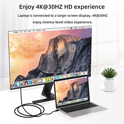 USB-C to HDMI Cable for 4K@30Hz