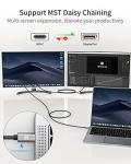 Silkland 2M USB C to DisplayPort Cable 4K