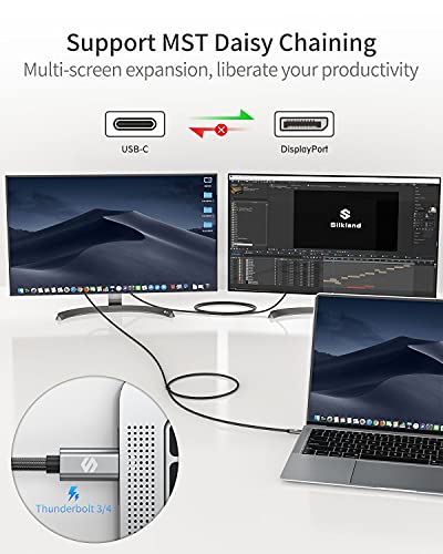 Silkland 2m USB-C to DisplayPort Cable