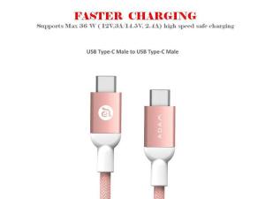 2-Pack Adam Elements 6.6ft USB-C Fast Charging Cable