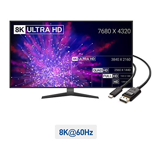 Cable Matters 8K USB-C to DisplayPort Cable
