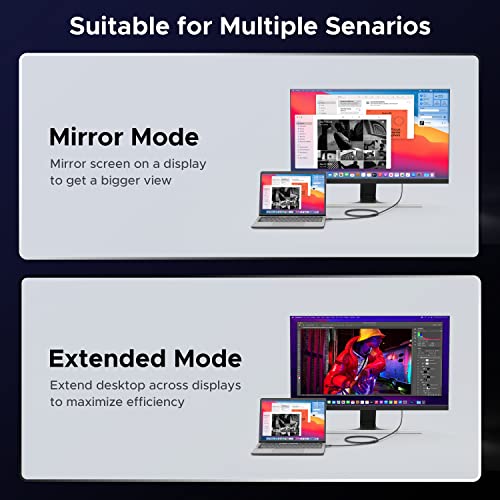 4K USB-C to DisplayPort Cable - 6ft