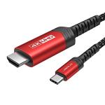 10ft USB-C to HDMI Cable for 4K Streaming