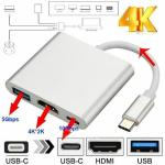 USB-C to HDMI 4K Adapter Cable for Samsung & LG