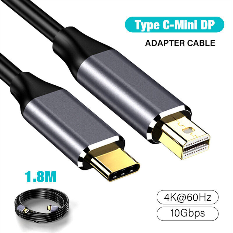 USB-C to Mini DisplayPort 4K Cable