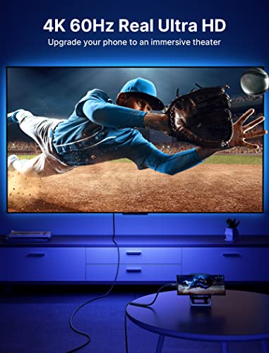 10ft USB-C to HDMI Cable | 4K@60Hz