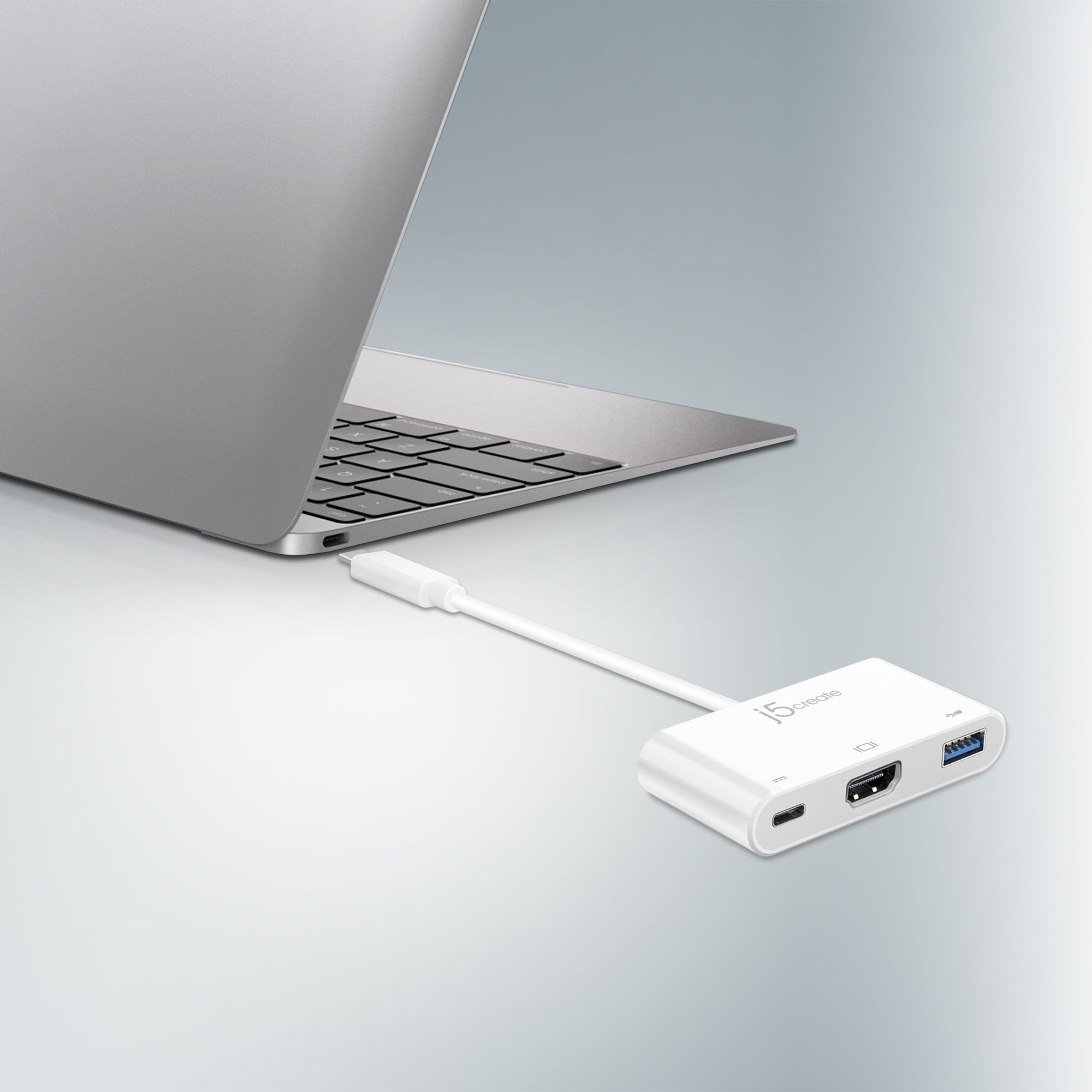 USB-C to HDMI & USB 3.0 Cable with Power Delivery