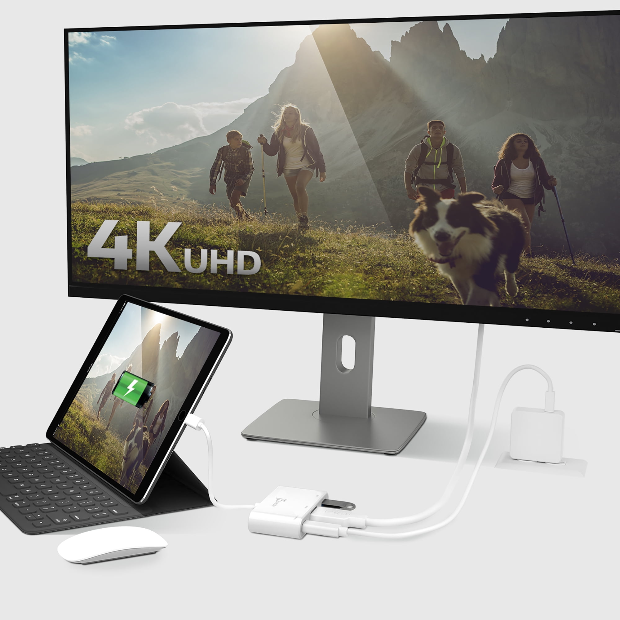 USB-C to HDMI & USB 3.0 Cable with Power Delivery