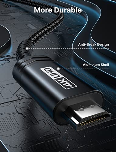10ft USB-C to HDMI Cable | 4K@60Hz