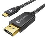 WARRKY USB C to DisplayPort Cable, 1.8m