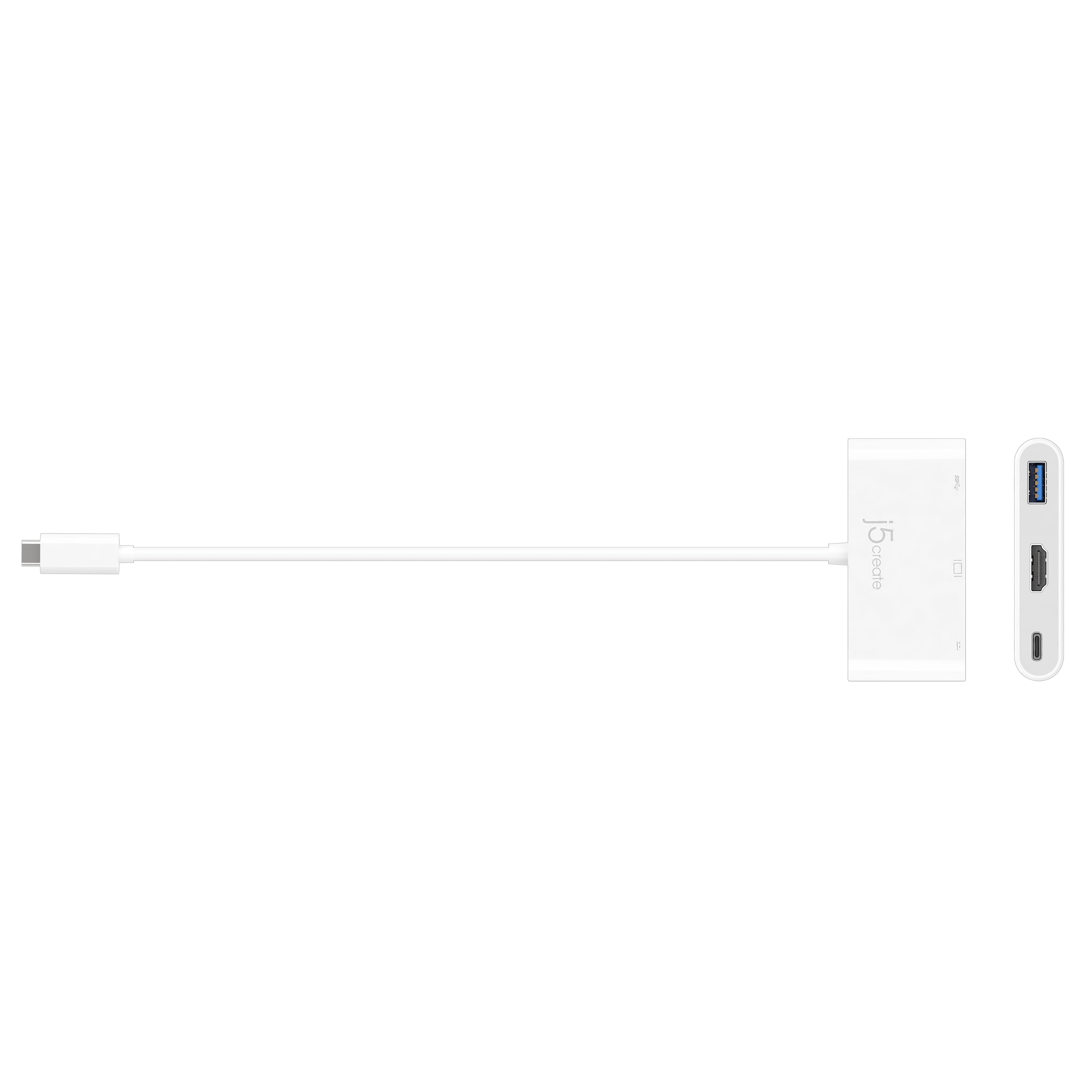 USB-C to HDMI & USB 3.0 Cable with Power Delivery