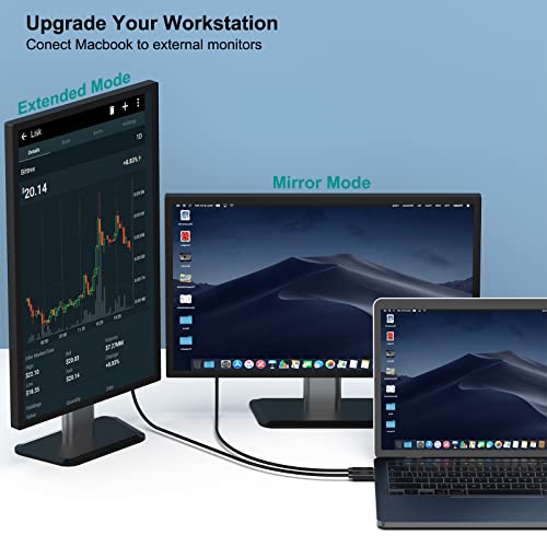6ft USB-C to DisplayPort Cable (4K@60Hz)