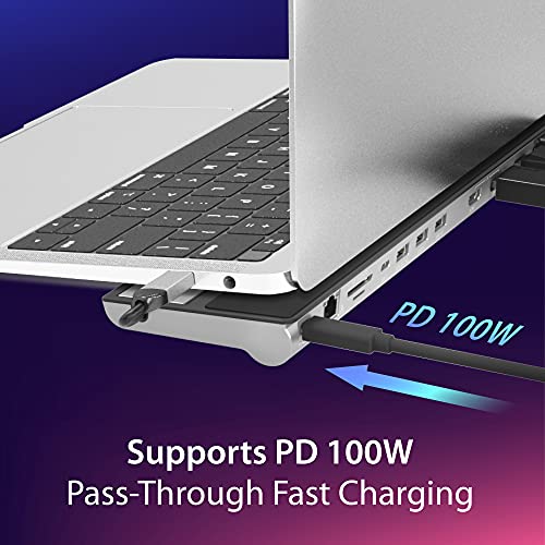 j5create USB C Docking Station with Triple Display Support