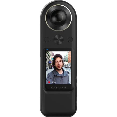 KanDao QooCam 8K 360 Camera Bundle with Accessories