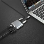4-in-1 USB-C to HDMI and VGA Adapter