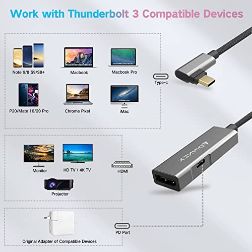 Portable USB-C HDMI Adapter for Switch & More