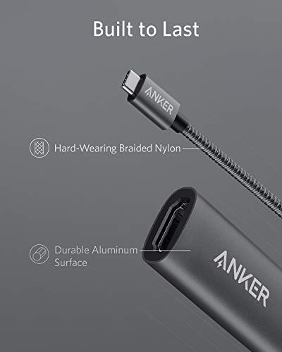 Anker USB-C HDMI Adapter (4K@60Hz), Aluminum, Portable