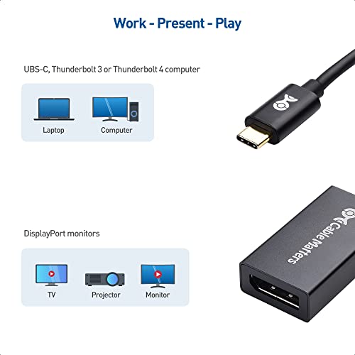 Cable Matters USB-C to DisplayPort 1.4 Adapter