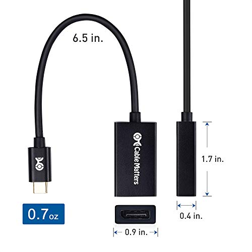 Cable Matters USB-C to DisplayPort 1.4 Adapter