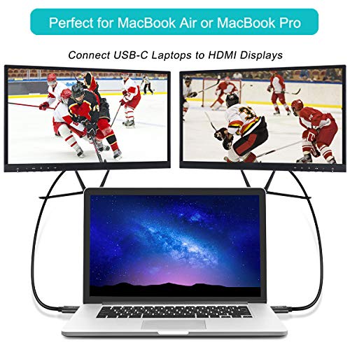 USB C to HDMI Cable for Multiple Devices