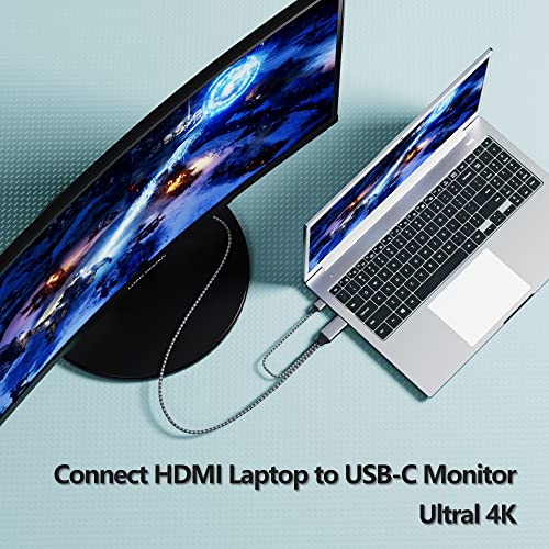 HDMI to USB-C Adapter 4K 6.6FT Cable