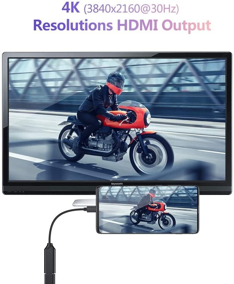 USB-C to HDMI Cable for Samsung Devices