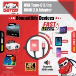 USB-C to HDMI Adapter for 4K Streaming