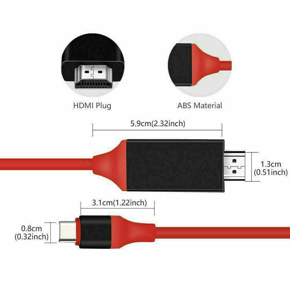 USB-C to HDMI TV Adapter for Android Phones